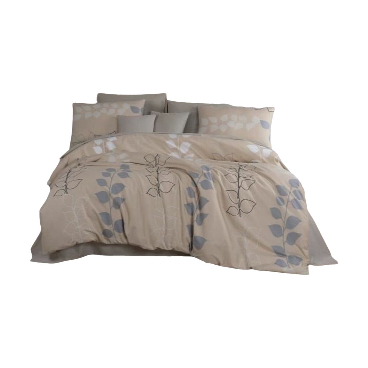 Duvet cover set Beige Super king 3 Pieces