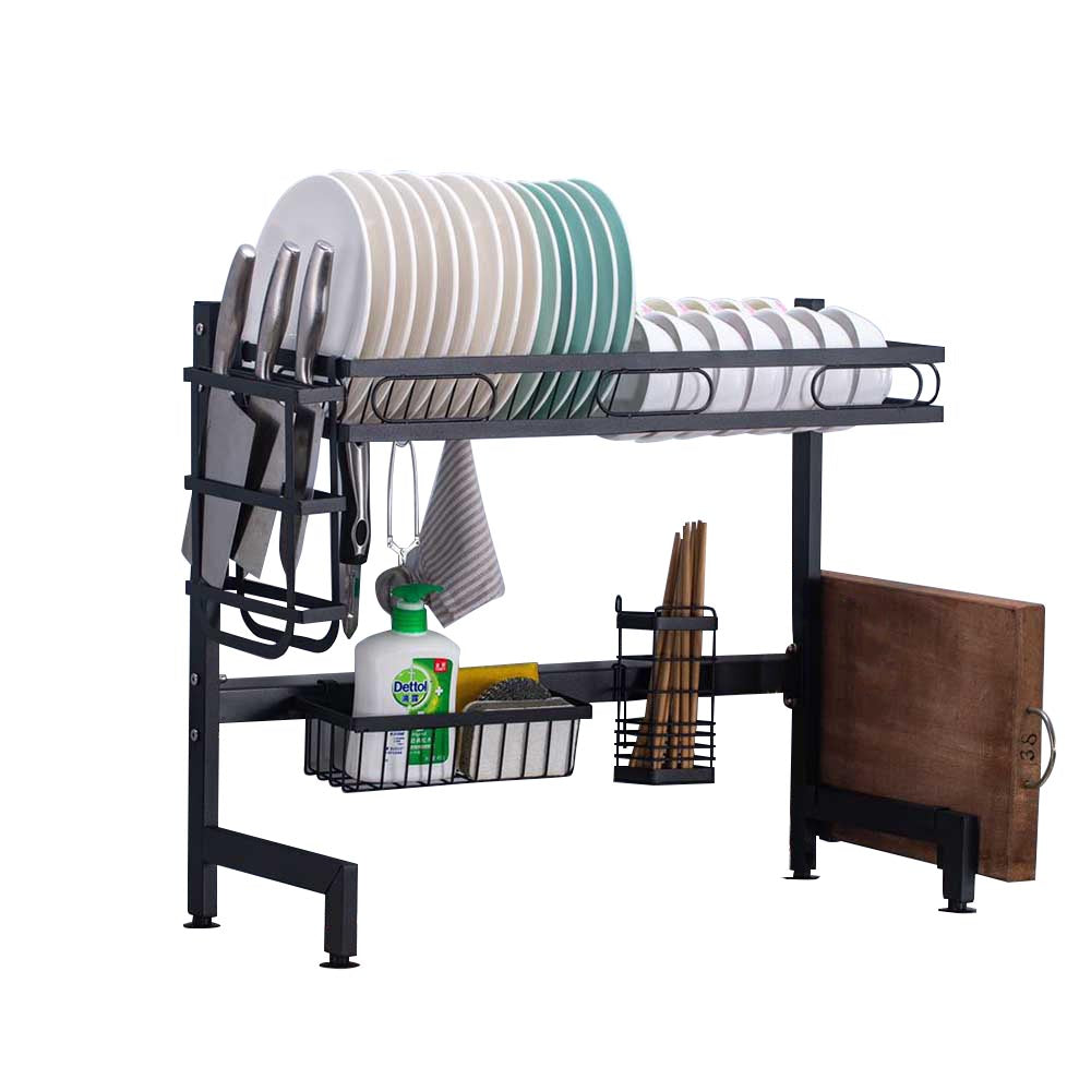 Dish dryer above the sink, single