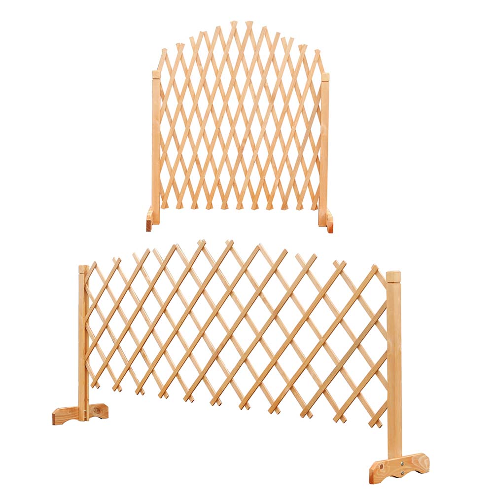 2 adjustable wooden trellis for plants - Image 2