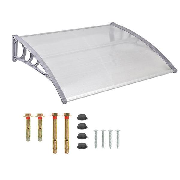 Plastic canopy in several sizes and colors-120x90 cm-white - Image 2