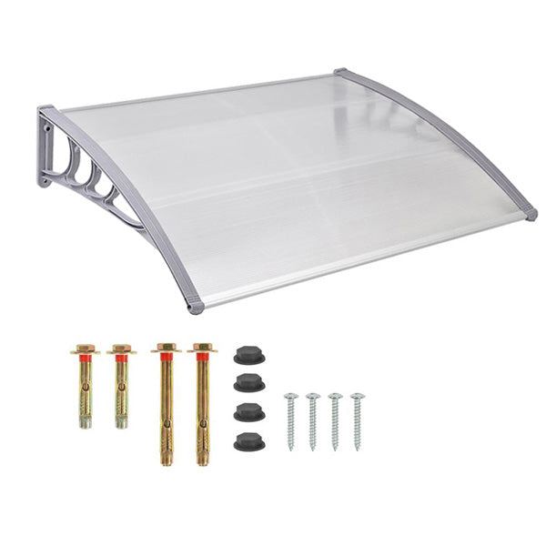 Plastic canopy in several sizes and colors-120x90 cm-white