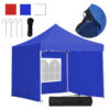 Folding garden pavilion in several types-3x3 meters-white-pavilion+side wall+carrying bag