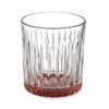 Glass Vivalto Exotic Brown Crystal 330 ml (6 Units)