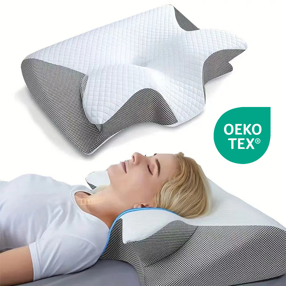 Memory Foam Pillow for Neck and Shoulder Pain Relief