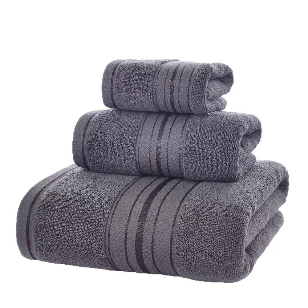 Luxury Cotton Bath Towel Set - Image 3