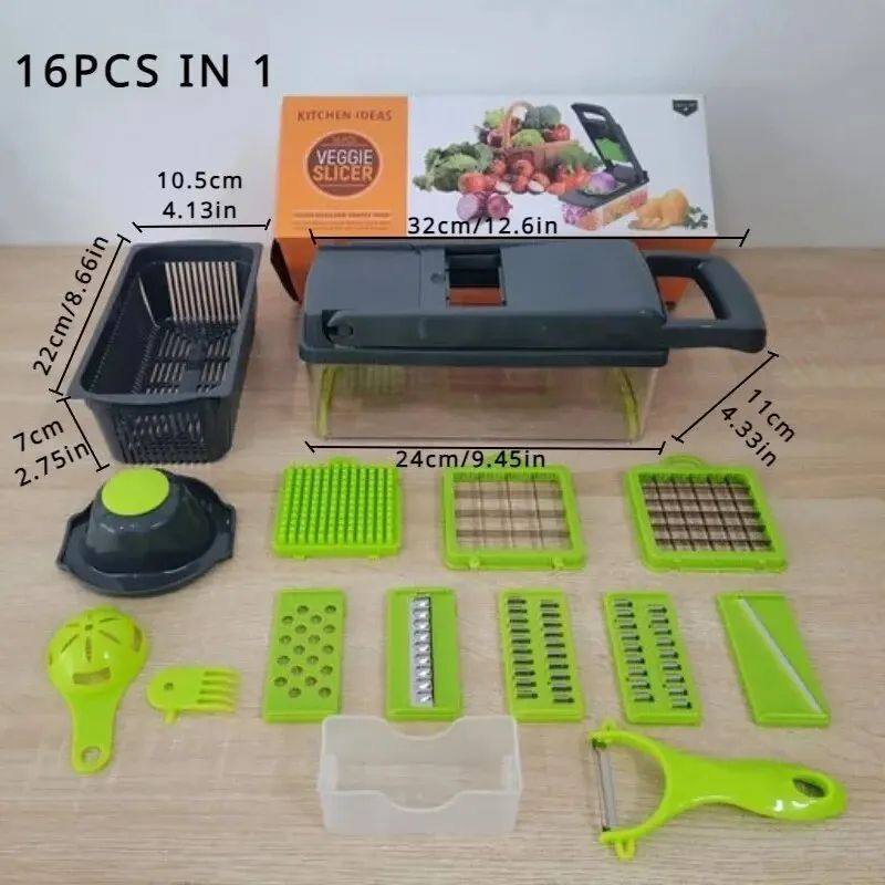 16 in 1 Multifunctional Vegetable Chopper - Image 6