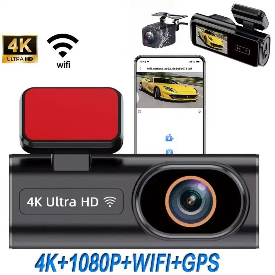 4k Ultra HD Dash Cam Front & Rear with Night Vision - Image 2