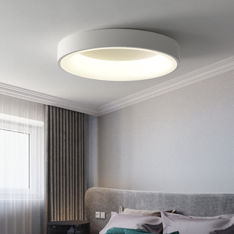 Nordic Round LED Ceiling Light with Remote Control Option
