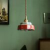Traditional Japanese Porcelain Pendant Light