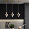 Modern Luxury Sparkling Crystal Diamond Pendant Light
