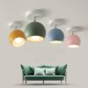 Industrial Colourful Barn Shade Pendant Light