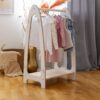 Arched Clothing Rack For Children - Small White