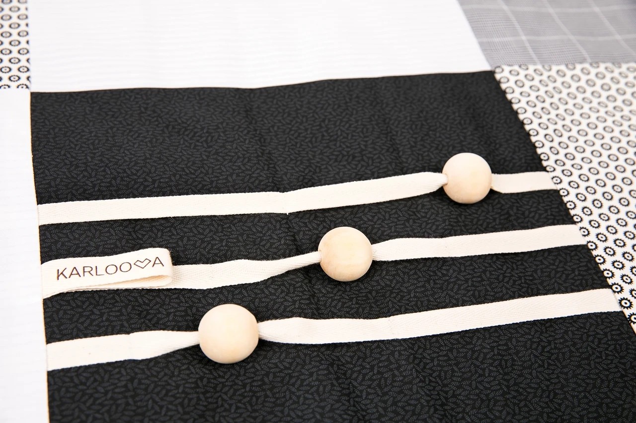 Baby Activity Mat, 100x100cm - Black and White