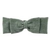 Baby Nest With Braided Bumper - Olive Green