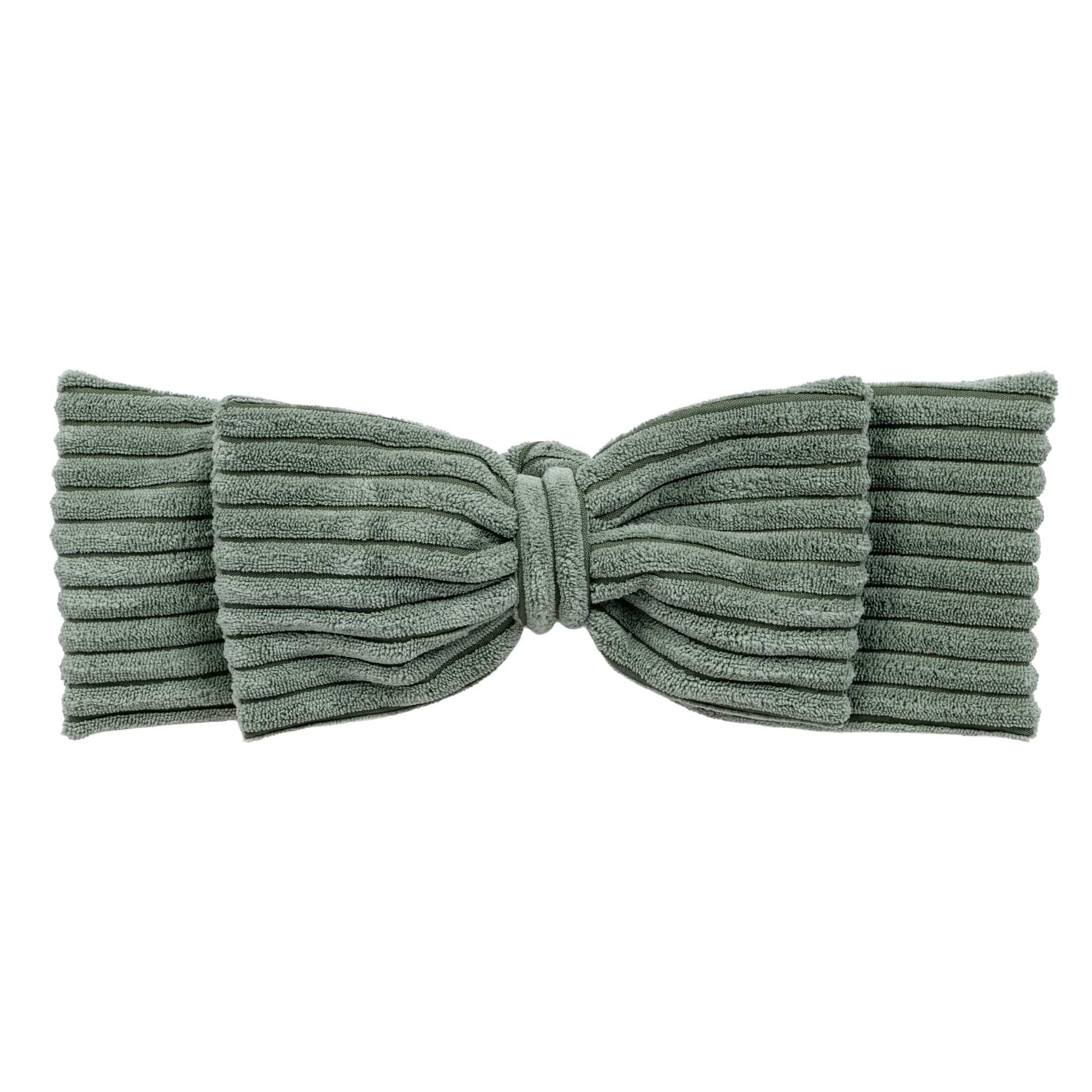 Baby Nest With Braided Bumper - Olive Green