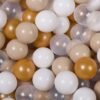 Ball Pit Balls 200pcs - Beige, White, Transparent