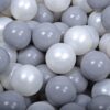 Ball Pit Balls 200pcs - Gray/White Pearl