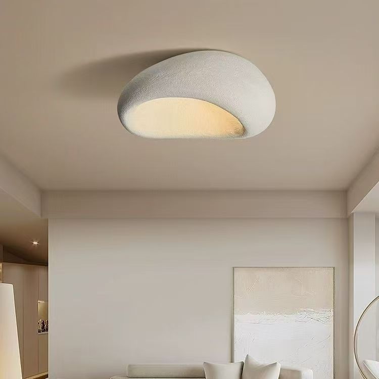Contemporary Scandinavian Lampshade Light Flush Mount Ceiling Light