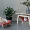 Kikko Table & Lulu Bed for Cat - Raspberry