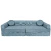 Large Modular Sofa for Kids - Slimcord Corduroy Turquise