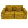 Medium Modular Sofa for Kids - Tangle Honey Mustard