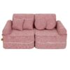 Medium Modular Sofa for Kids - Tangle Bubblegum Pink