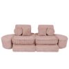 Medium Modular Sofa for Kids - Churros Pink Plus