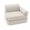 Small Indoor/Outdoor Outzy Pocket Sofa For Children - Oat Blush Beige
