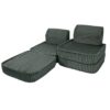 Small Modular Sofa for Kids - Churros Forest Green