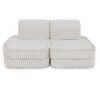 Small Modular Sofa for Kids - Churros White