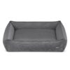 Strippo Dog Bed - Dark Grey