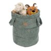 Toy Storage Basket for Kids – Olive Green