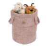 Toy Storage Basket for Kids – Powder Pink