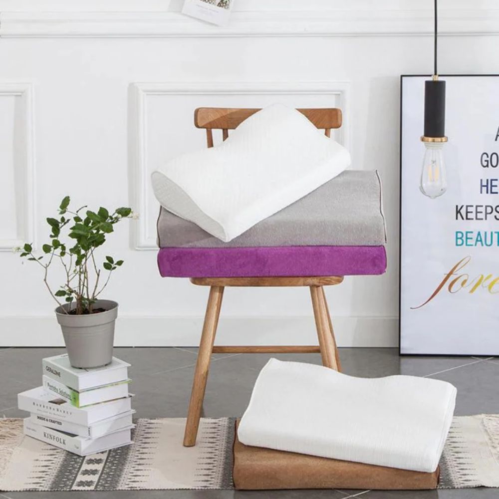 Cervirest - Memory Foam Orthopedic Pillow, Breathable Ergonomic Contour Bed Pillow - Image 2