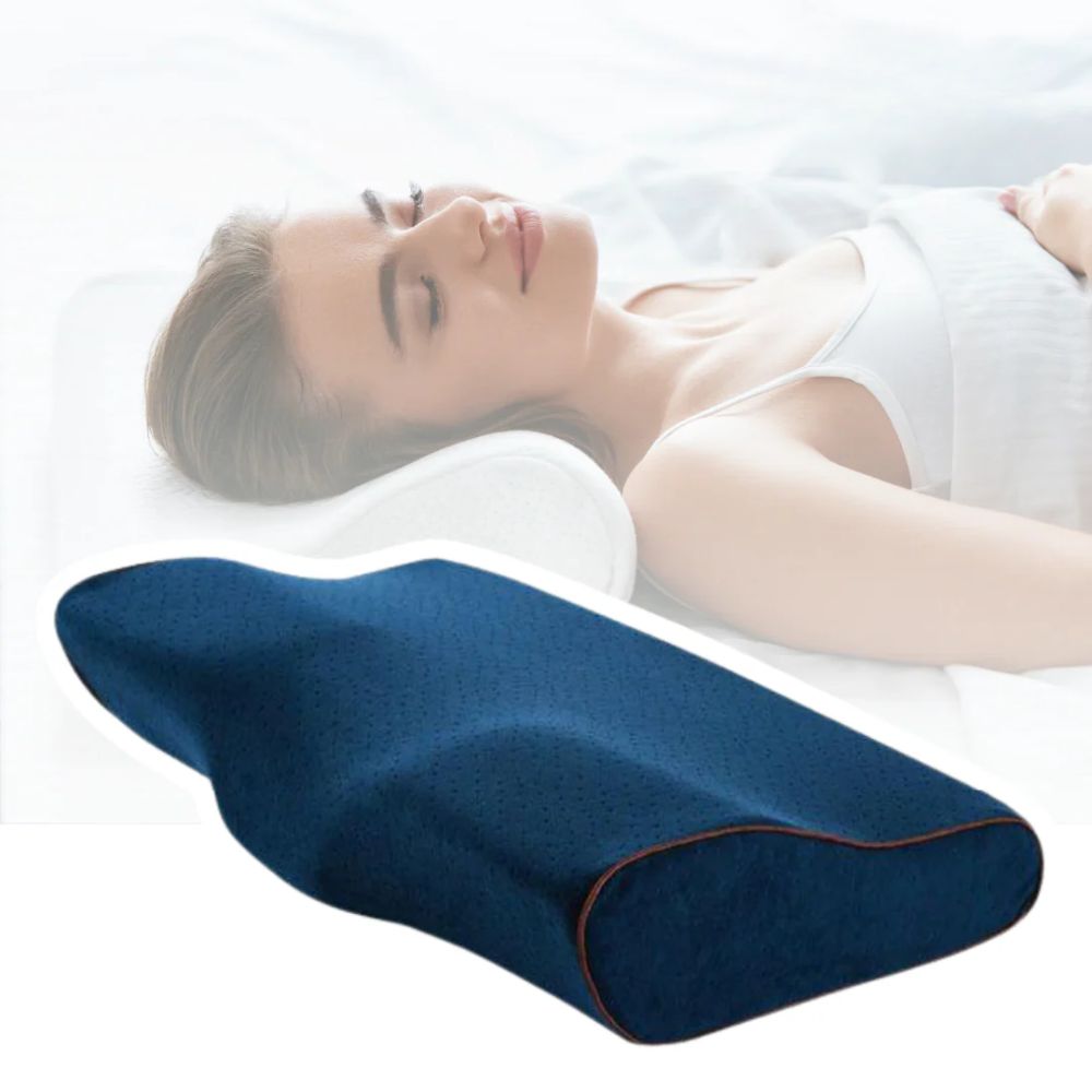 Cervirest - Memory Foam Orthopedic Pillow, Breathable Ergonomic Contour Bed Pillow