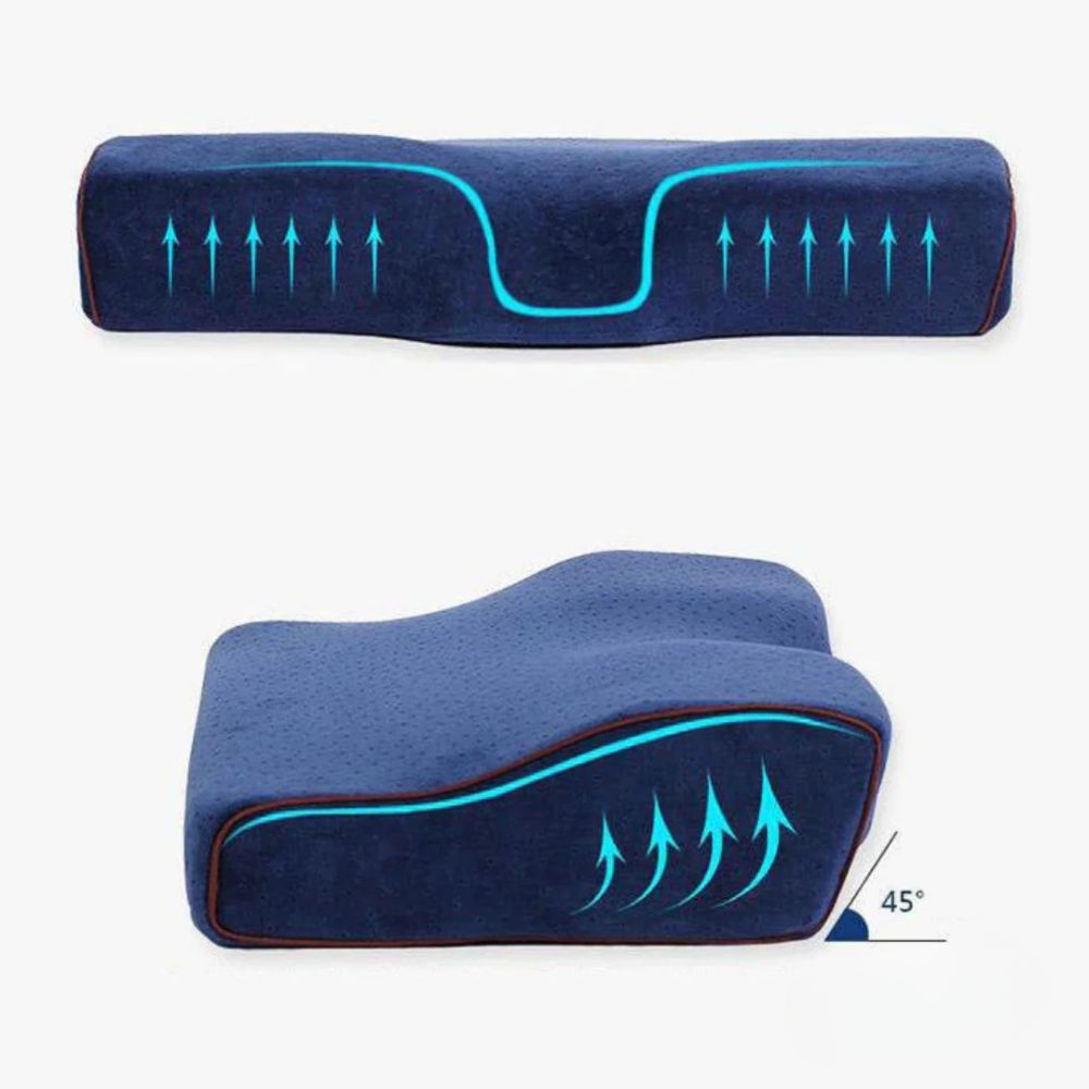 Cervirest - Memory Foam Orthopedic Pillow, Breathable Ergonomic Contour Bed Pillow - Image 3