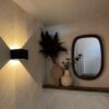 Lumicube - Battery Operated Wall Lamp, Rechargeable, Wireless with Motion Sensor