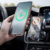 Prodrive - Wireless Car Charger, Phone Holder with Strong Suction Cup, 15W Fast Charging, Electric Rotating Mount