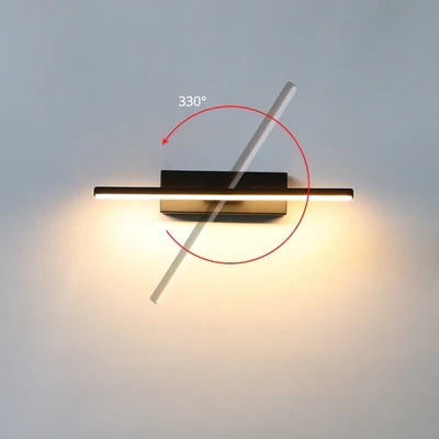 Rotalight -  Adjustable LED Wall Light, 330° Swivel, Modern Design for Bedroom & Living Room