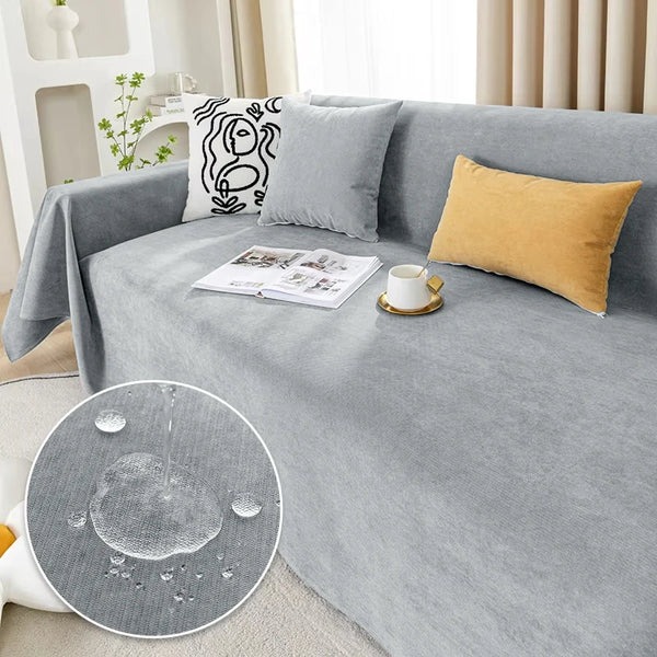 Sofguard - Sofa Blanket Throw Cover, Waterproof & Scratch-Resistant, Dust Protection & Non Slip for Couch Sofa Bed