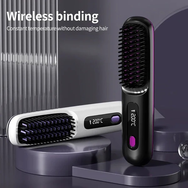 Stylix - Cordless Hair Straightener, USB Charging, LCD Display, Ceramic Technology