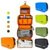 Voyagior - Light Waterproof Travel Bag Unisex, Toiletry Cosmetic Bag, Robust Design & Large Storage Space